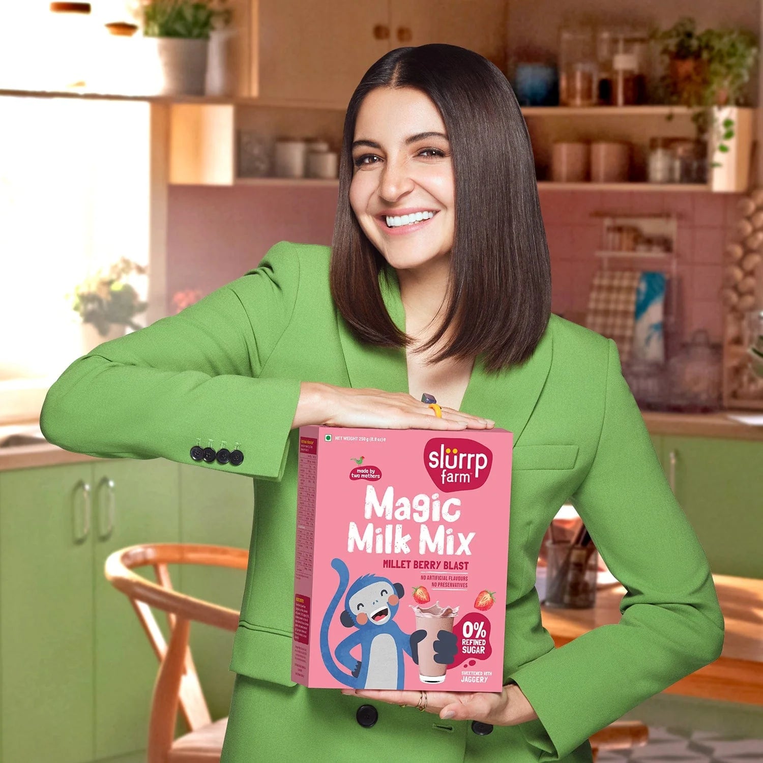 Slurrp Farm Magic Milk Mix - Millet Berry Blast