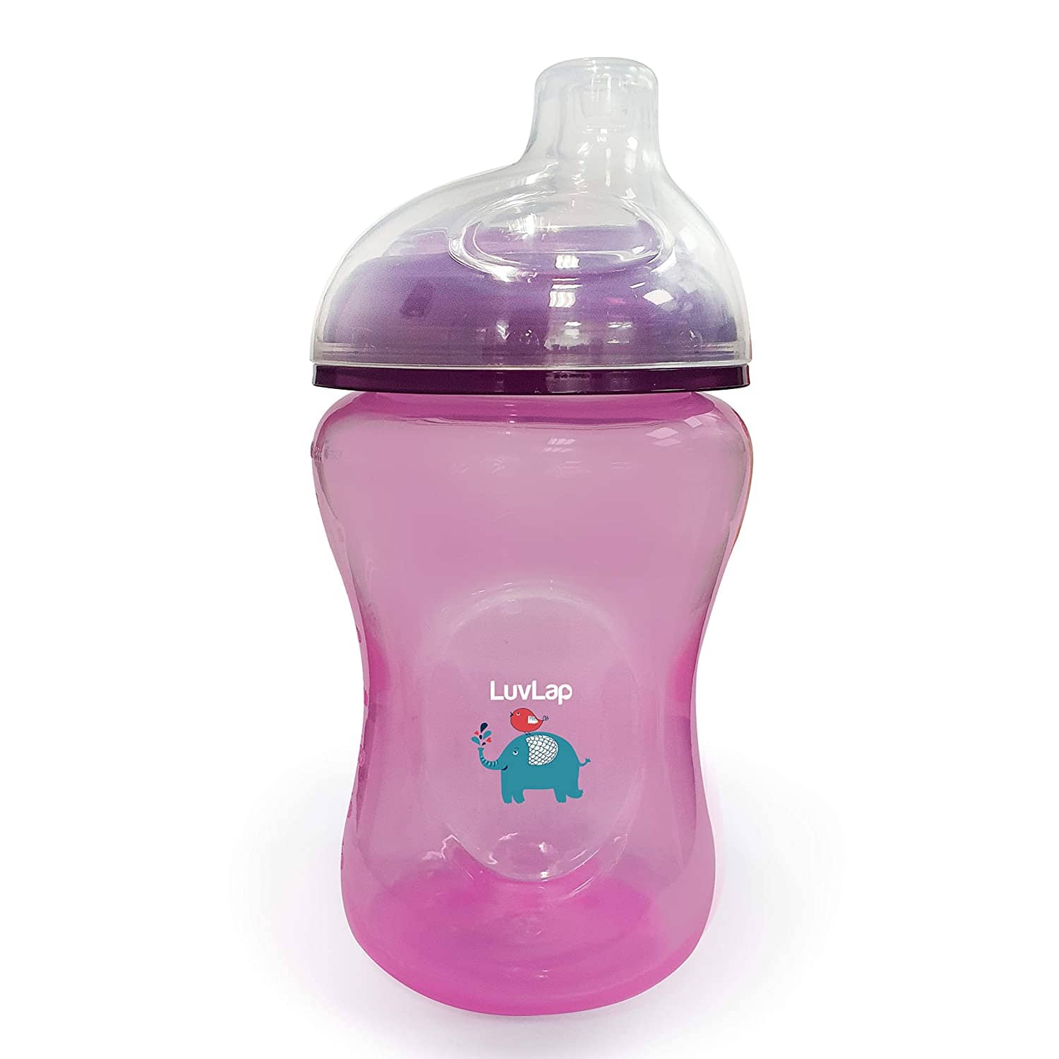 LuvLap Jumbo Sky Spout Cup, 300Ml, Purple