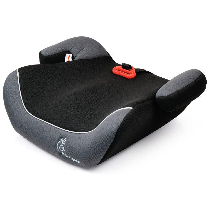 R for Rabbit Little Jack Booster Car Seat For 3 to 12 Year Kids (Black Grey)