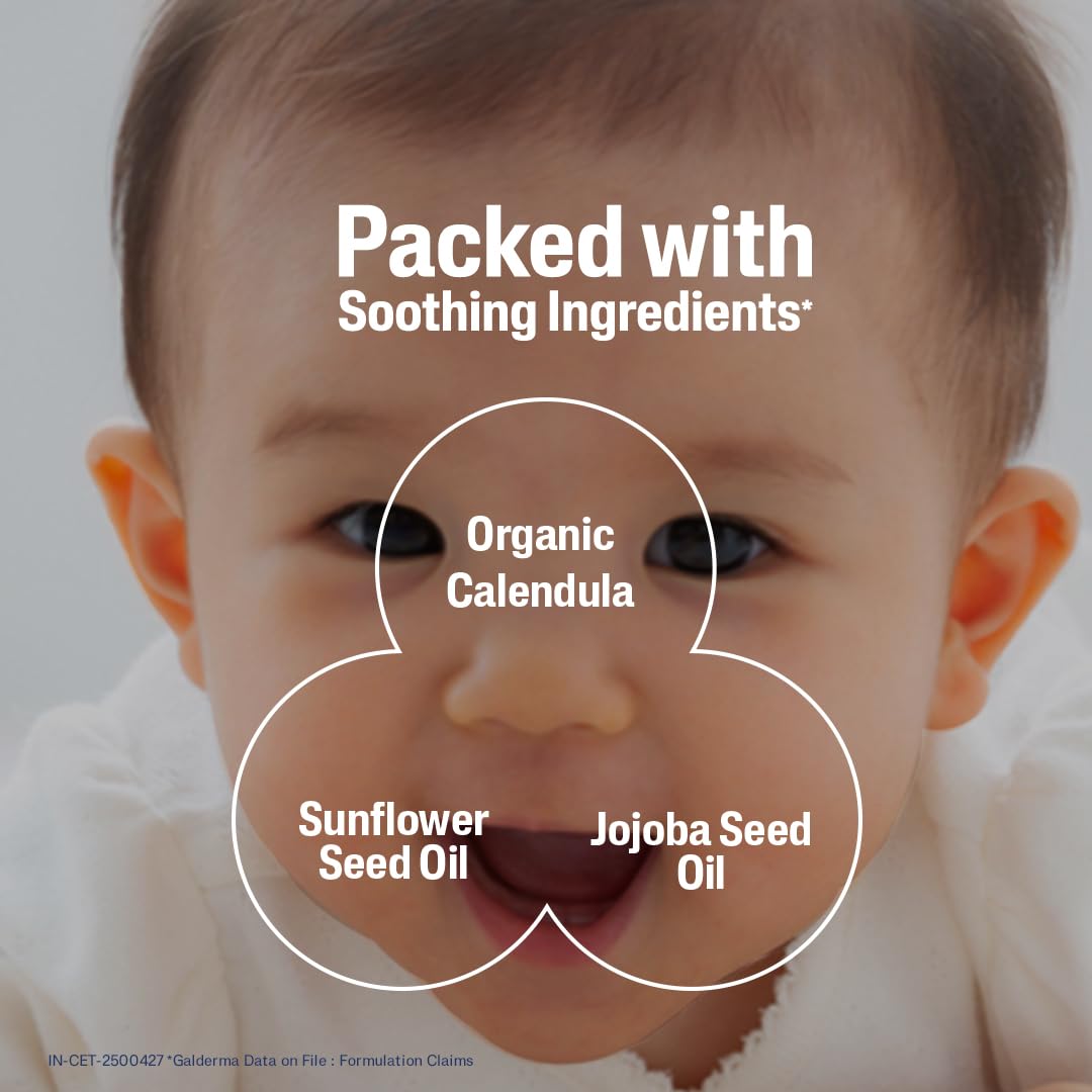 Cetaphil Baby Moisturising Oil – Gentle Nourishment with Organic Calendula 200 ML