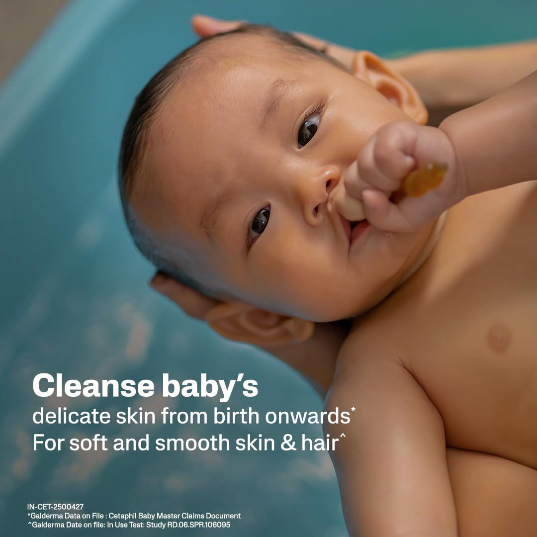 Cetaphil Baby Gentle Wash & Shampoo – Soft Cleansing with Organic Calendula (230ml)