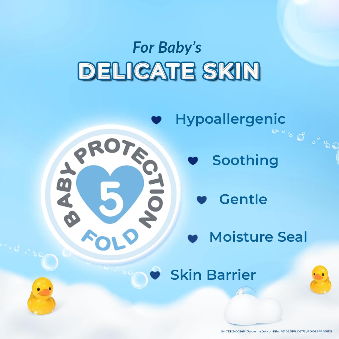 Cetaphil Baby Moisturising Bath & Wash – Gentle Hydration for Sensitive Skin (230ml)