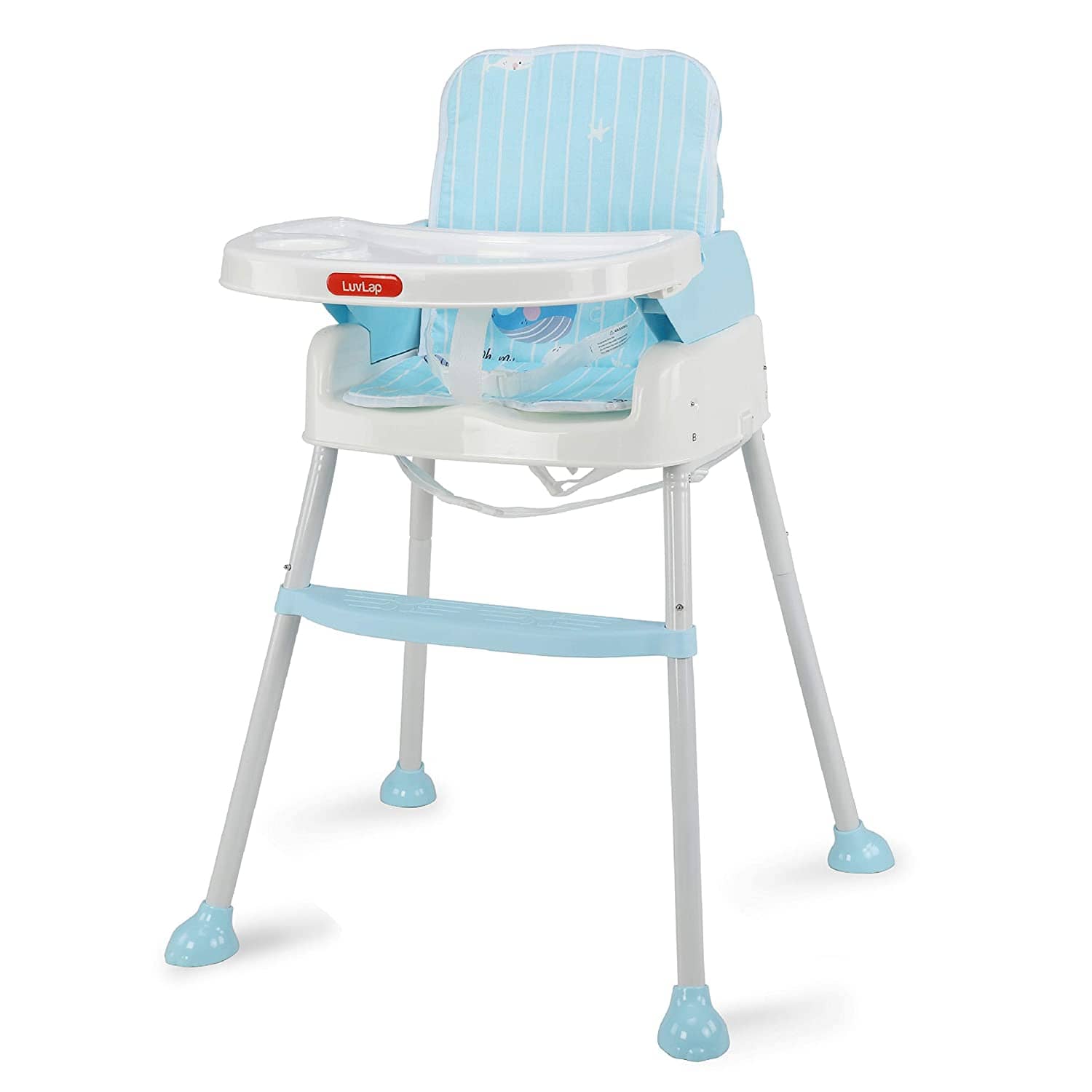 luvlap 4-In-1 Baby High Chair, Blue