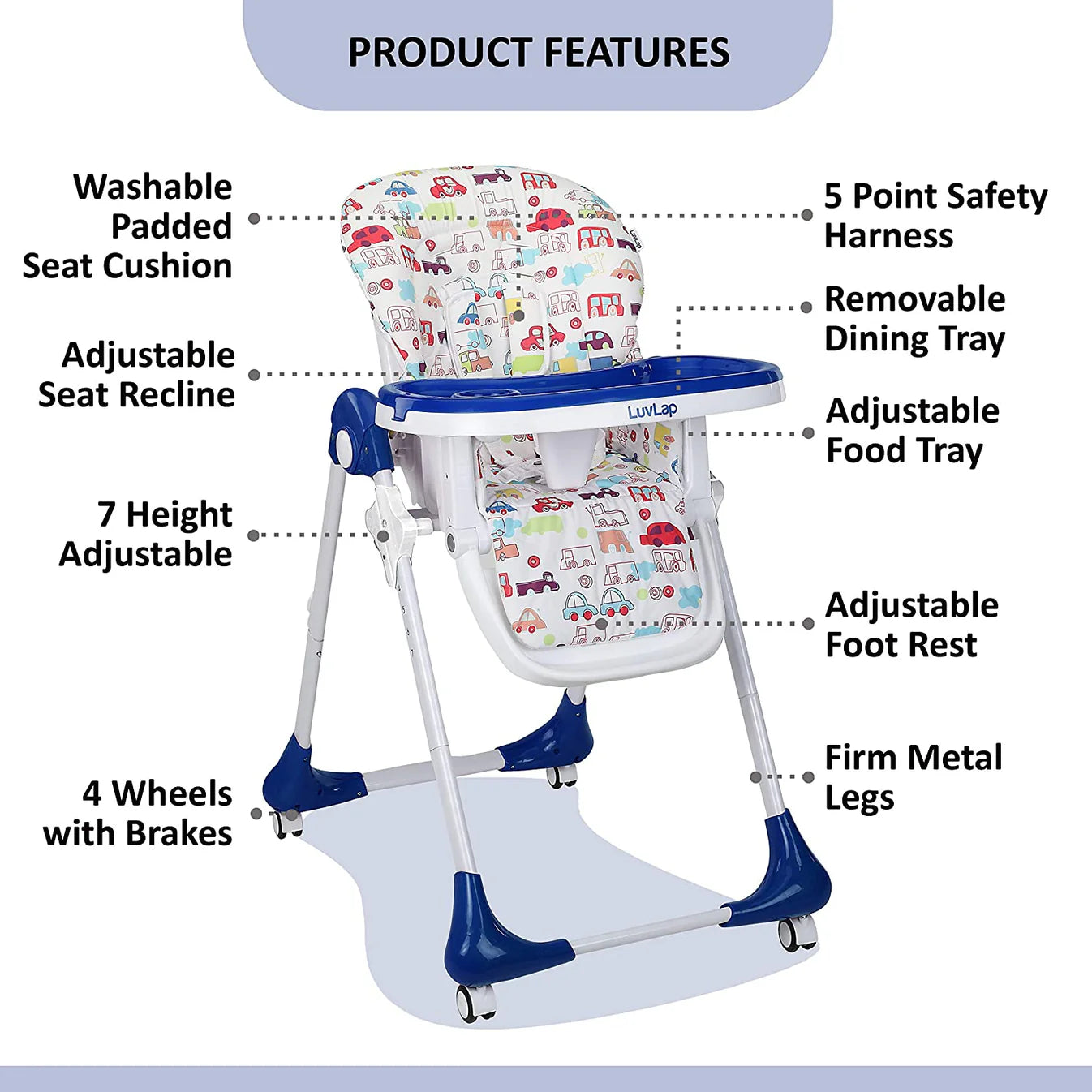 LuvLap Royal Baby High Chair