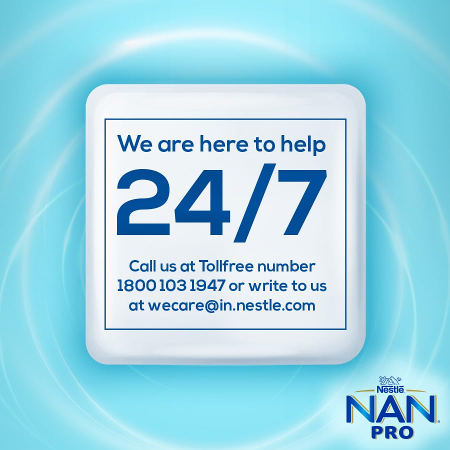 Nestlé NAN PRO 3 Follow-Up Formula-Powder After 12 months, Up to 18 months, Stage 3, 400g Pouch in Box