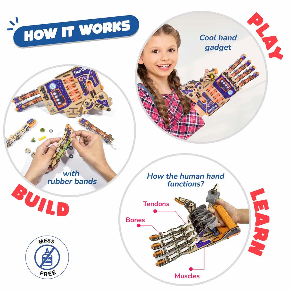 Mechanical Hand | 8-14 years | DIY STEM Construction Toy