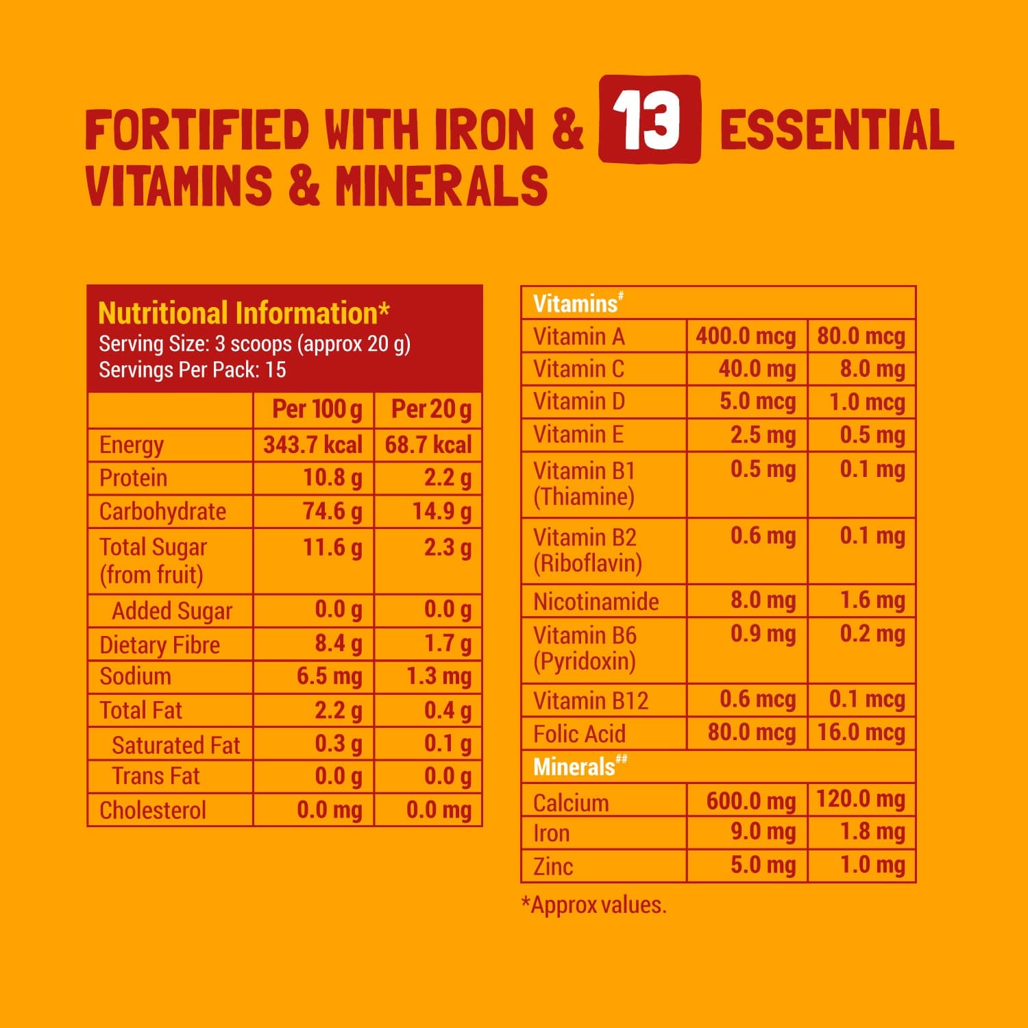 Slurrp Farm Instant Healthy Cereal | Wheat, Apple & Banana Cereal | 300g