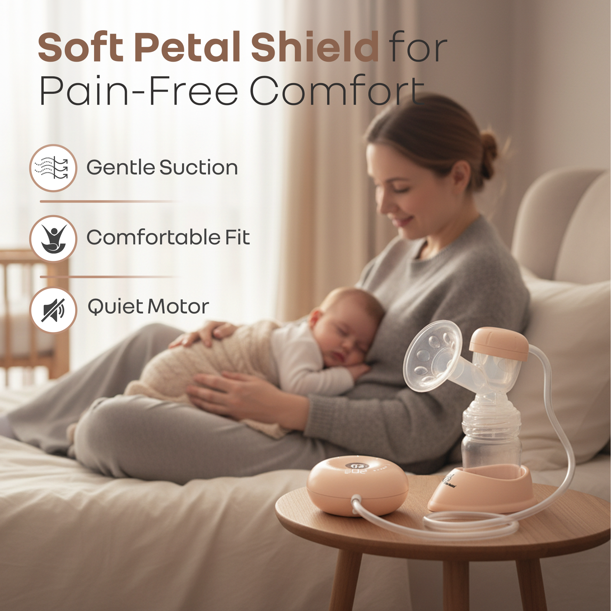 R for Rabbit Lactella Nova Breast Pump for Moms