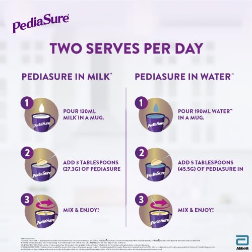 Pediasure Health and Nutrition Drink Powder 200g, Vanilla,Scientifically Designed Nutrition for Supporting Kids Growth