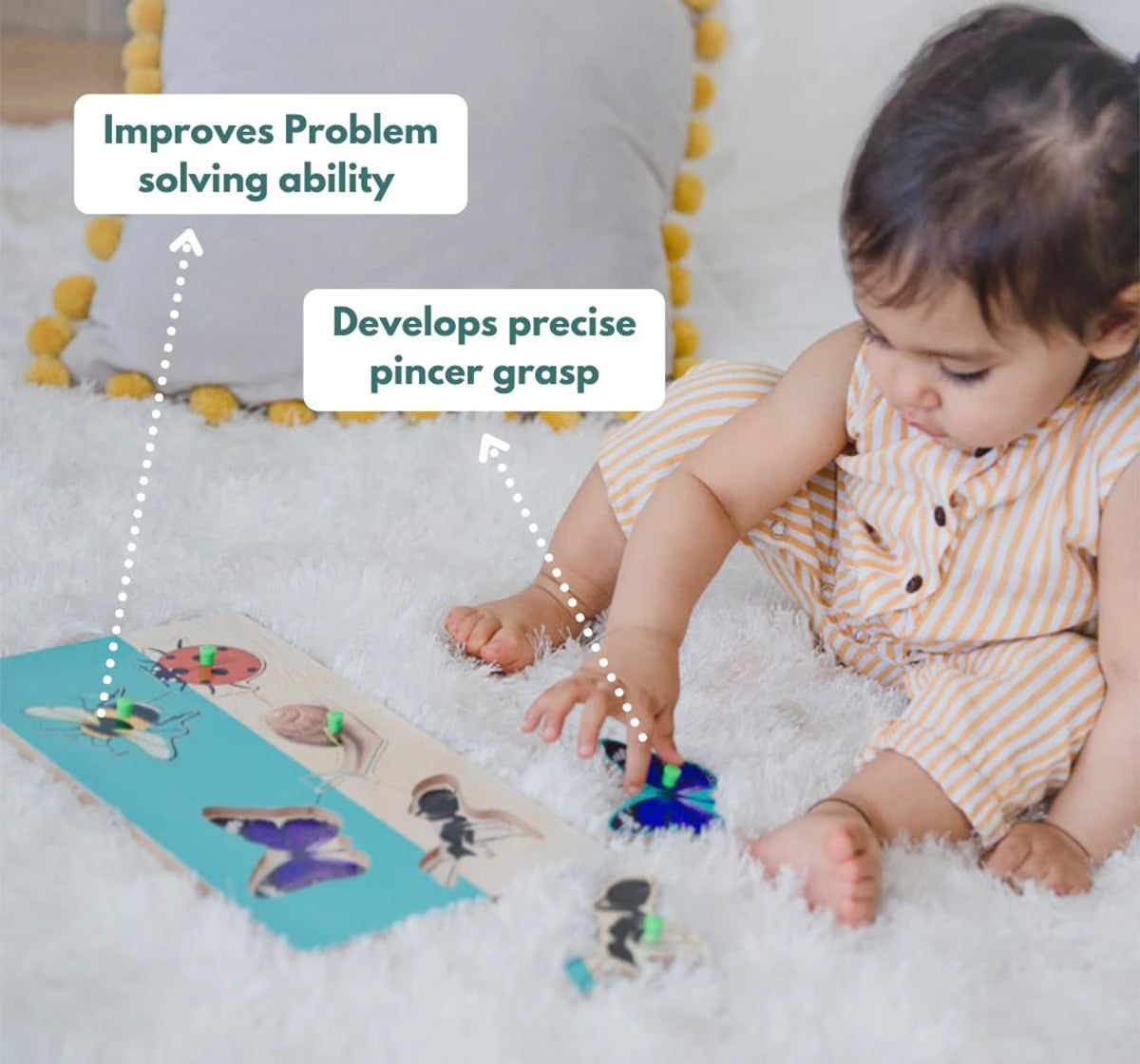 Curious Cub Montessori Learning Wooden Toys Box