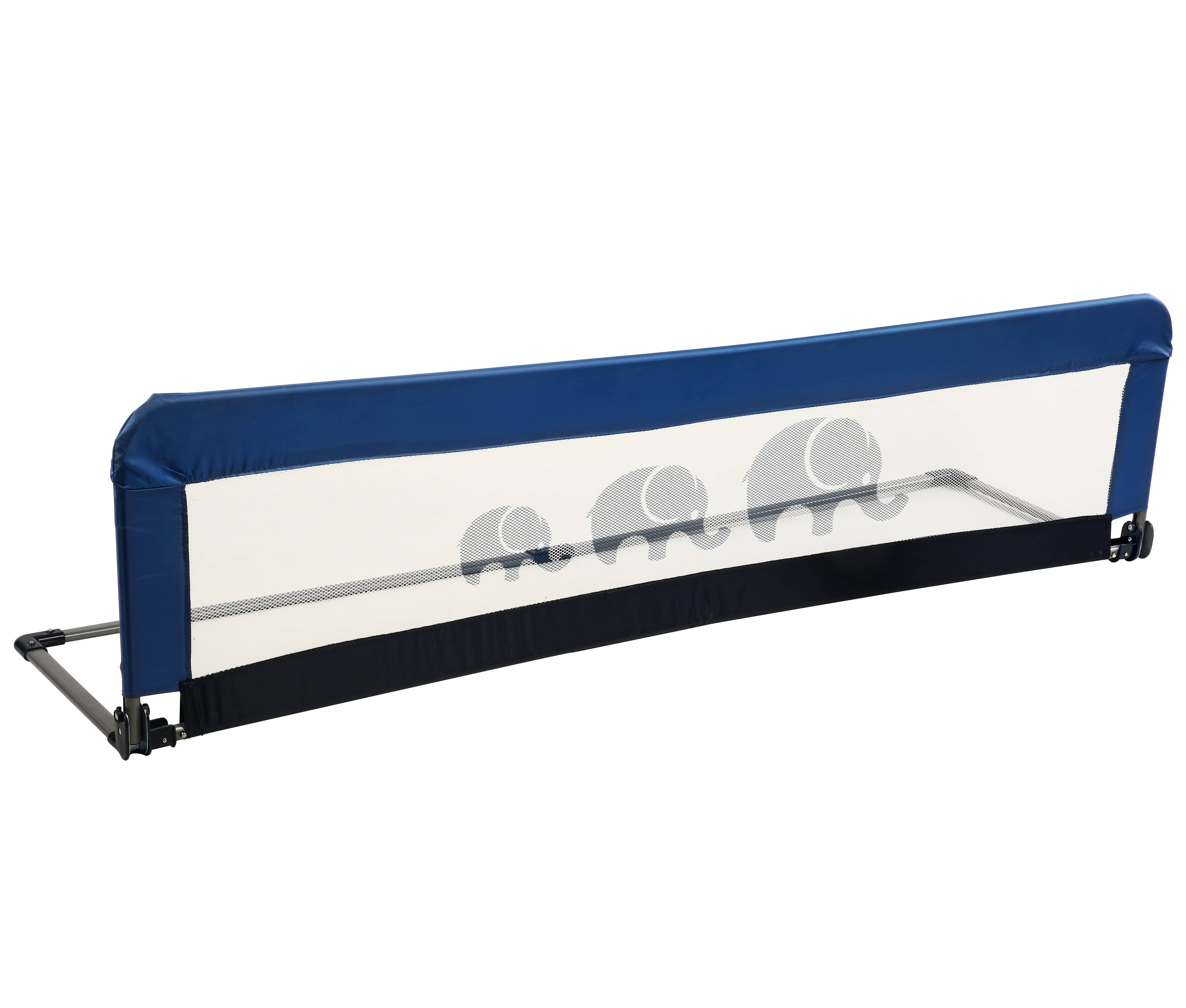 LuvLap Baby Bed Rail, Blue