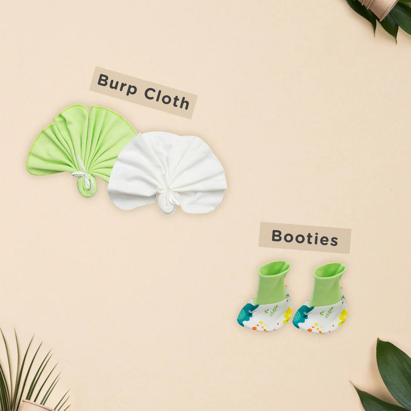 Soft Cotton New Born Baby Gift Set for Baby Boys, Baby Girls-7pcs