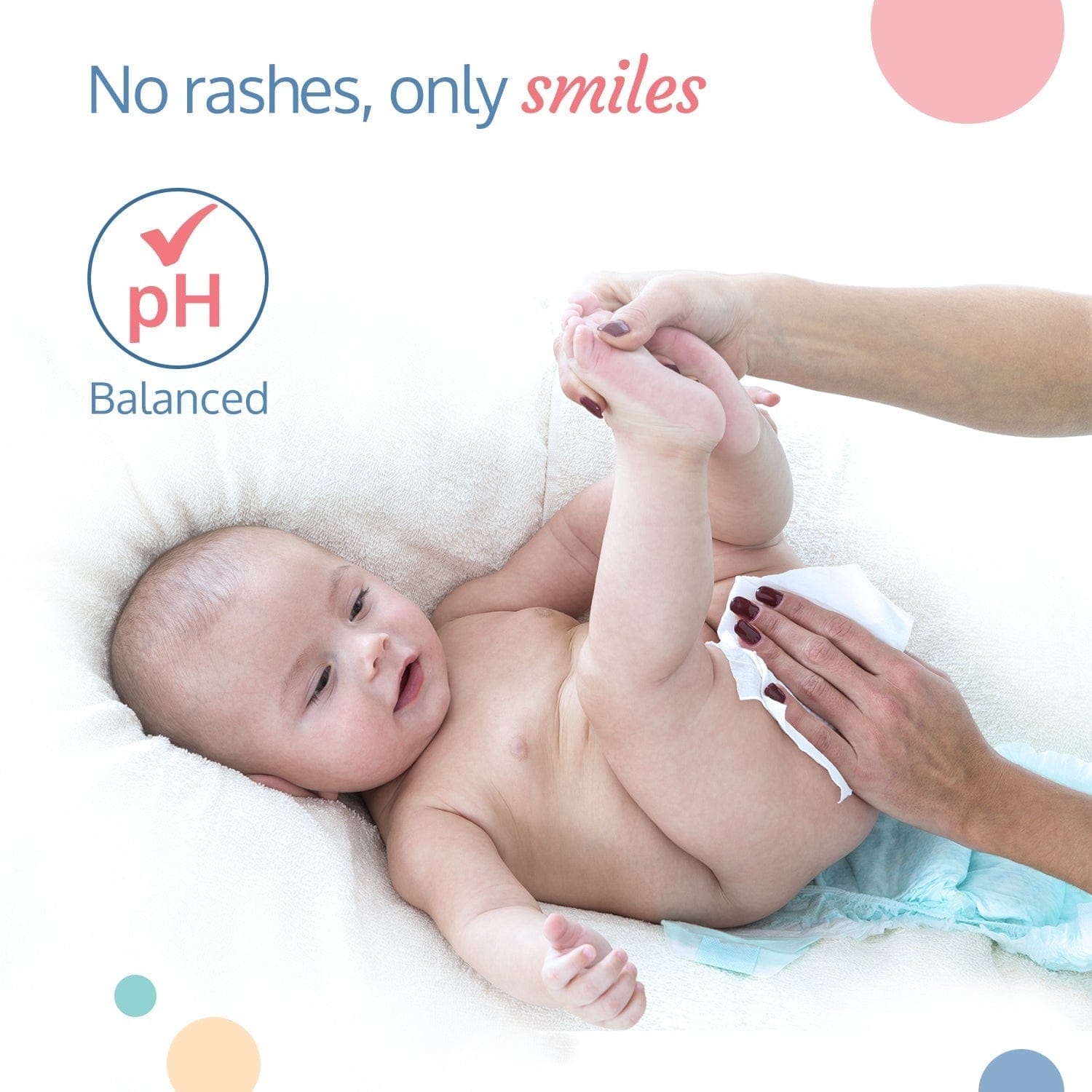 LuvLap Sensitive Baby Wipes, 72 Pcs