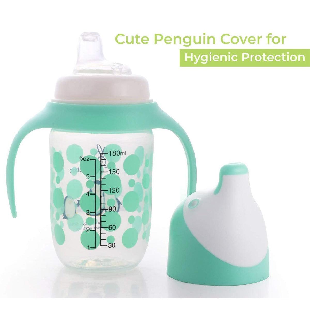R for Rabbit Penguin Spout Cup Sipper Bottle for Babies 180ml