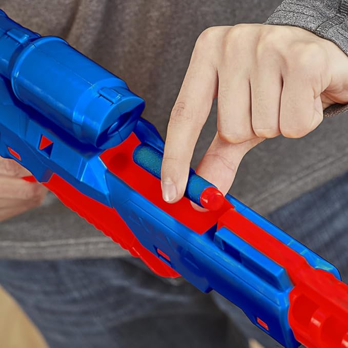 Nerf Alpha Strike Wolf LR-1 Blaster with Targeting Scope, 12 Nerf Darts, Christmas Gift, Toys for Kids Teens and Adults, Christmas Toy for Boys, Birthday Gift Toy for Kids Ages 8+, Best Xmas Gif