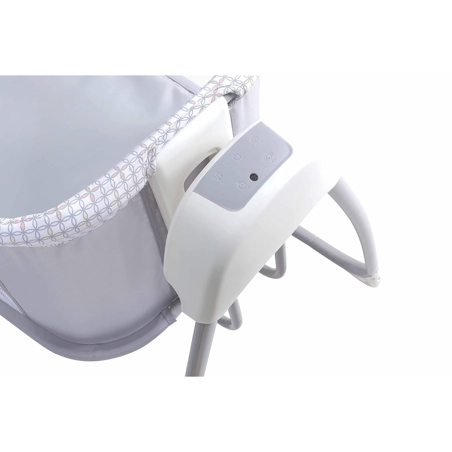 Mastela Deluxe 4 in 1 Bassinet, Cradle Swing & Bedside Sleeper for Birth to 36 Month Kids (White)
