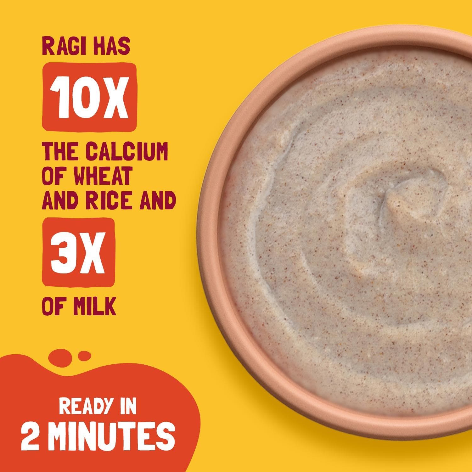 Slurrp Farm Mango, Ragi and Rice Cereal with Milk | 200g