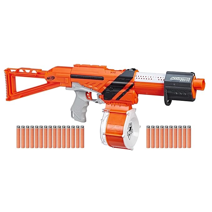 Nerf N-Strike Elite AccuStrike AccuTrooper Blaster - Ages 8 and Up, Multicolor