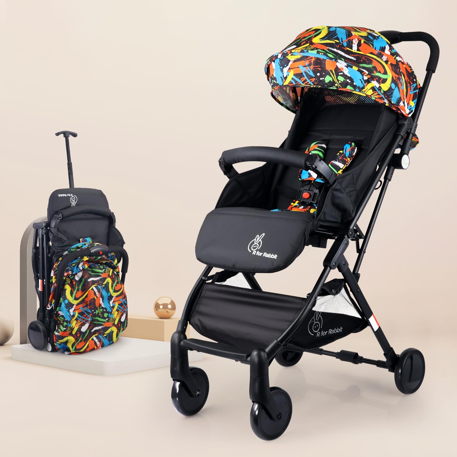 Pocket Lite Baby Stroller With Personalized Name Plate