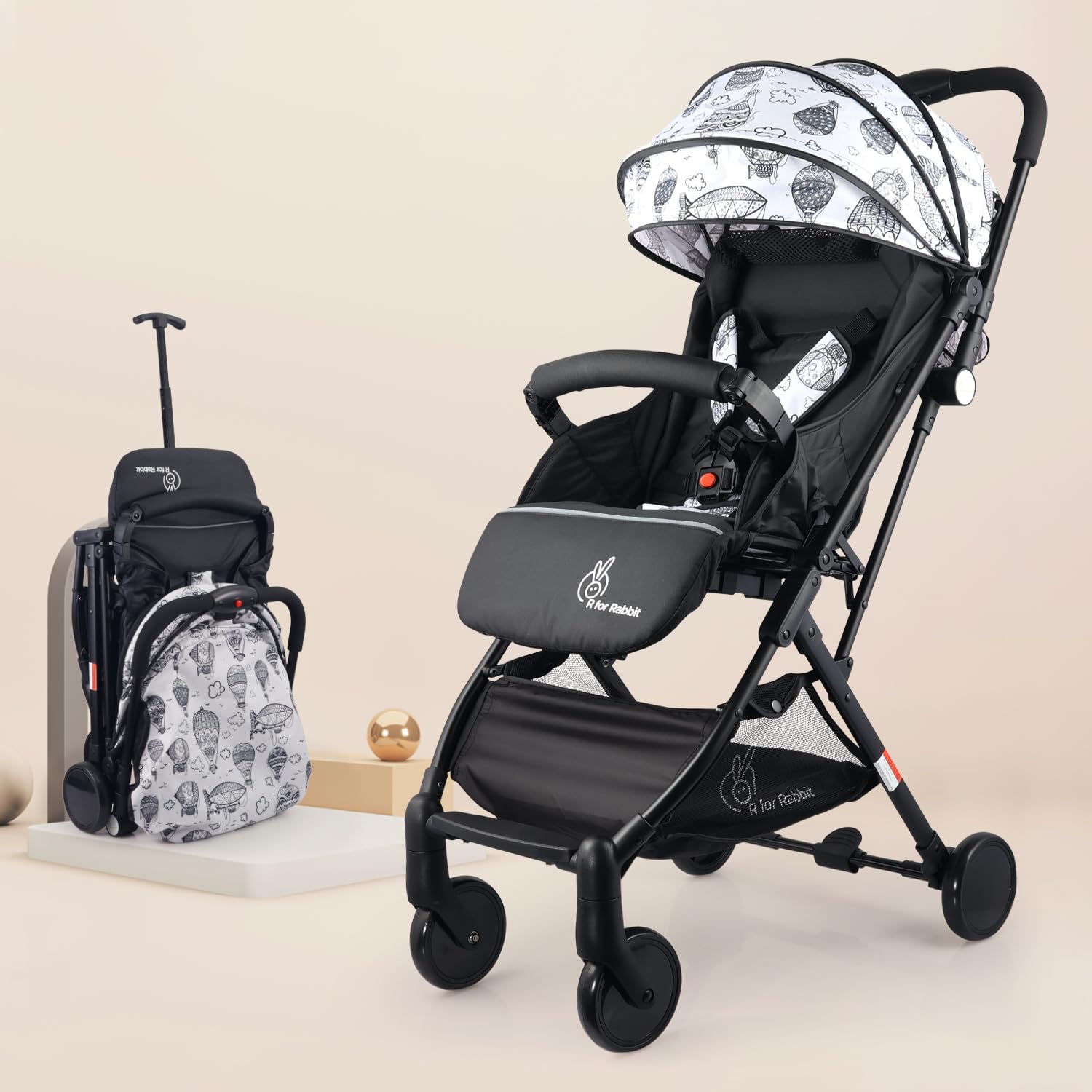 Pocket Lite Baby Stroller With Personalized Name Plate