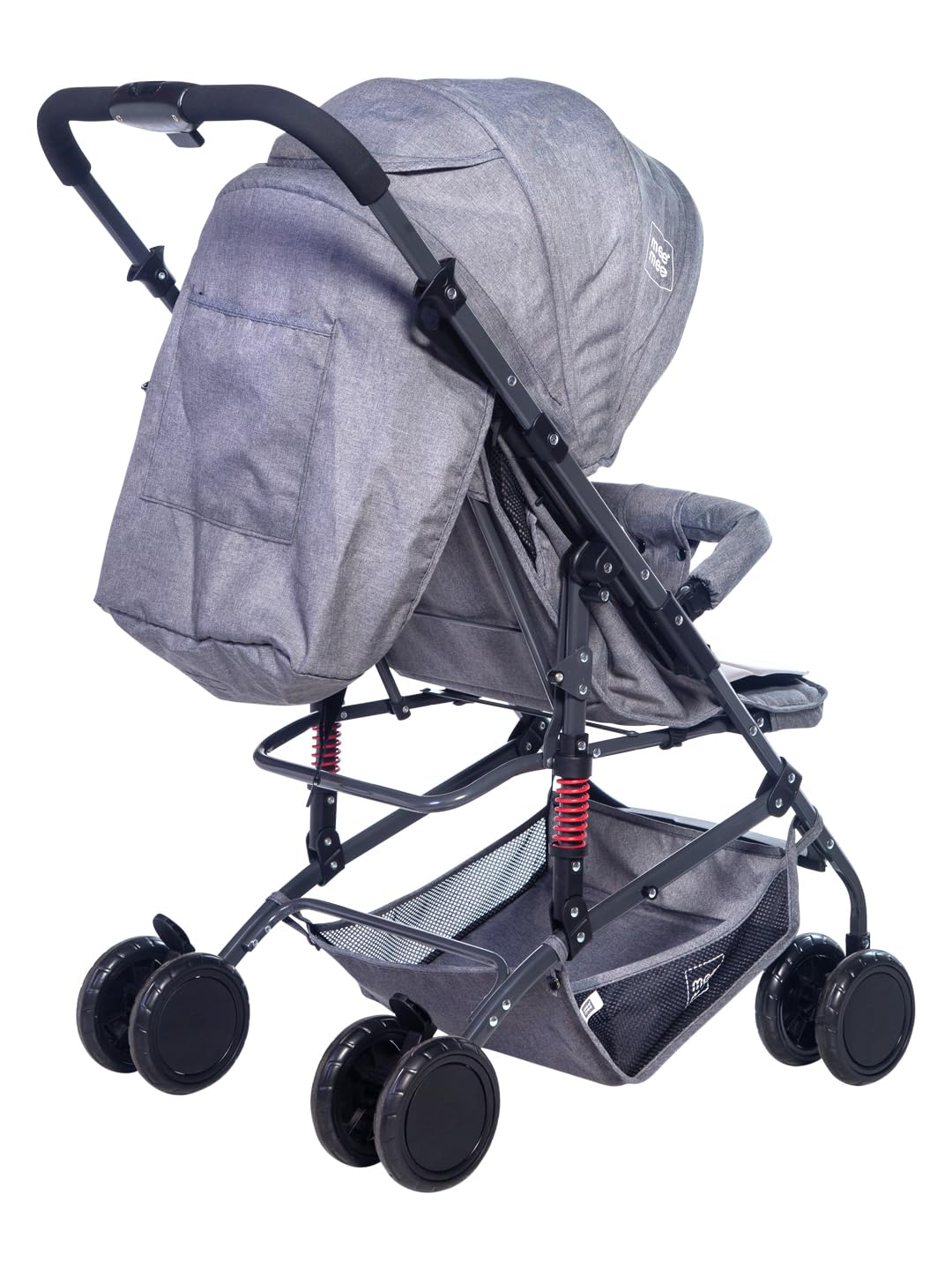 Mee Mee Easy to Push Baby Pram with Quick One-Hand Folding