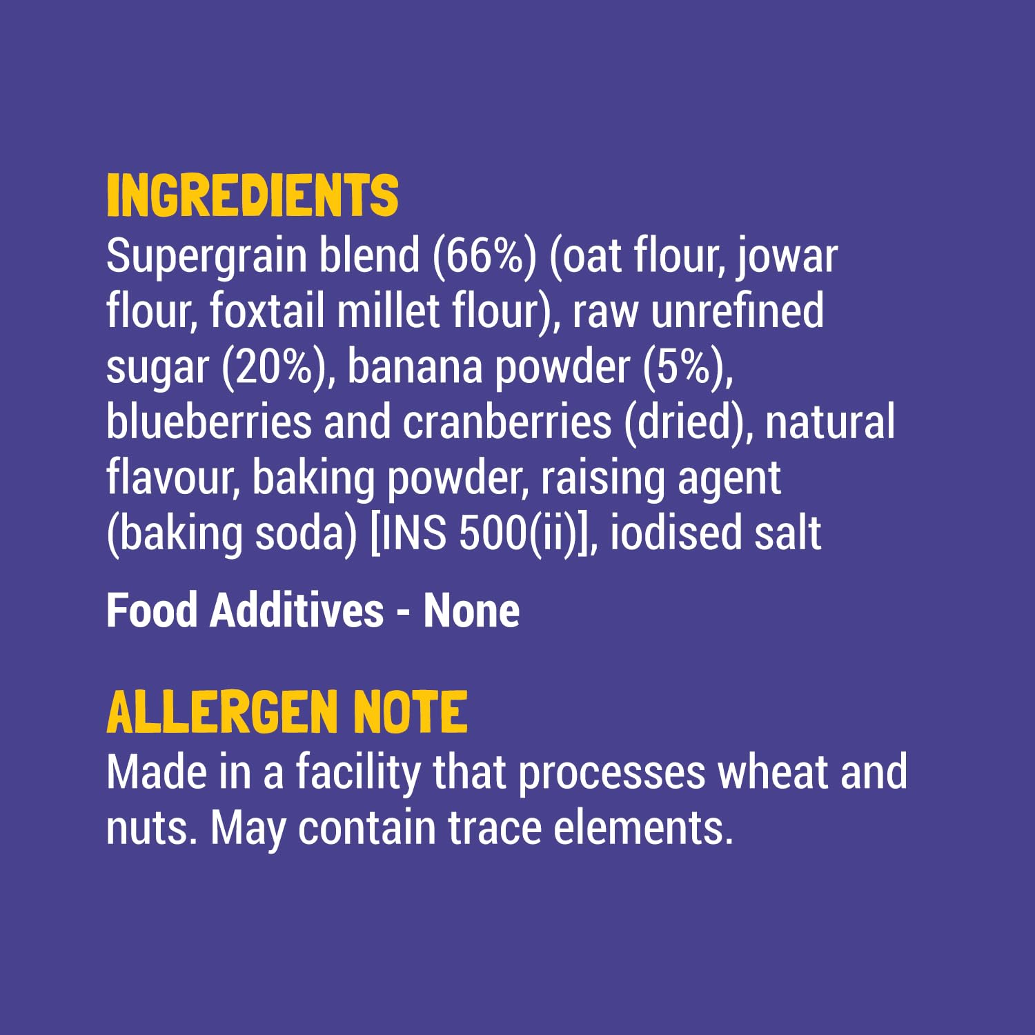 Slurrp Farm No Maida Pancake Mix | Instant Breakfast Mix made with Oats and Jowar | 100% Vegetarian Eggless Healthy Breakfast for Kids & Adults | With Real Blueberries- 150g