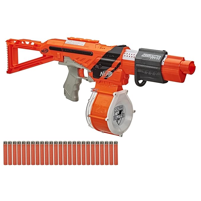 Nerf N-Strike Elite AccuStrike AccuTrooper Blaster - Ages 8 and Up, Multicolor