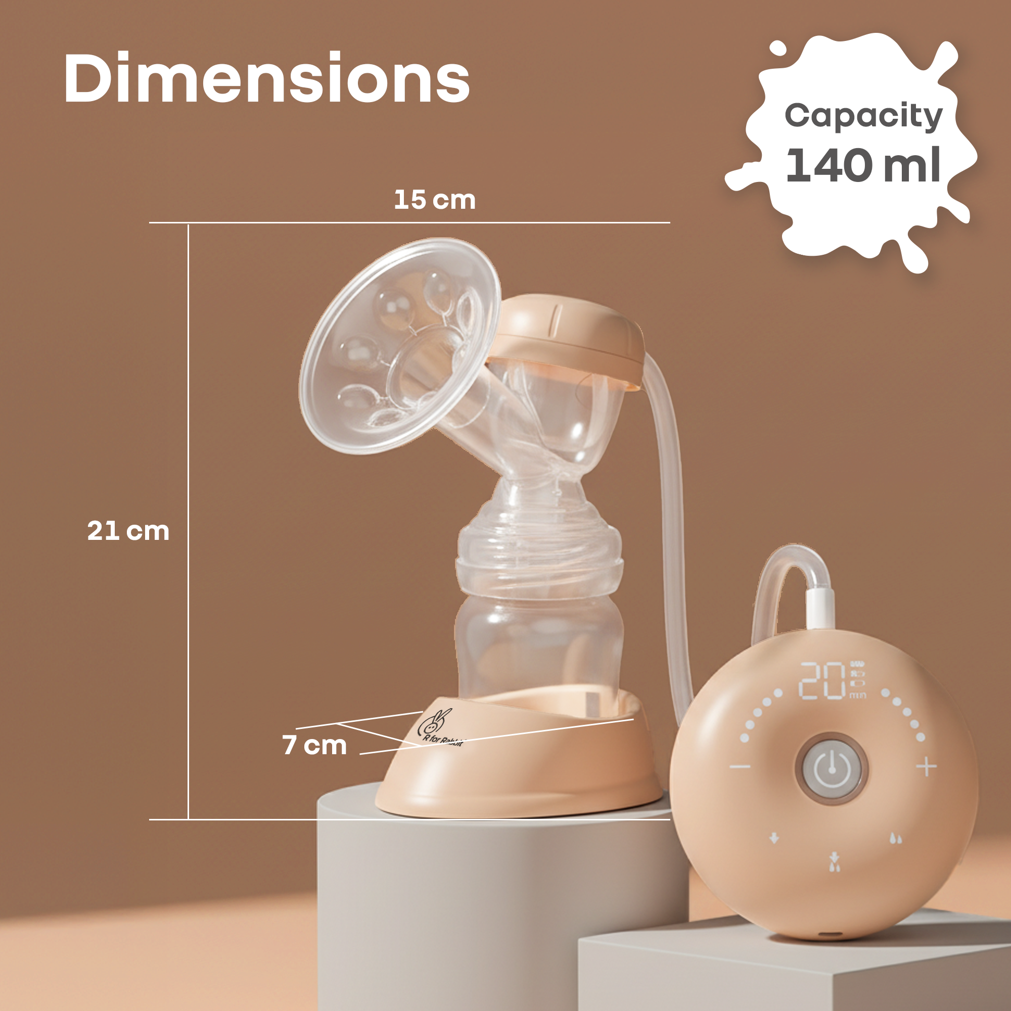R for Rabbit Lactella Nova Breast Pump for Moms