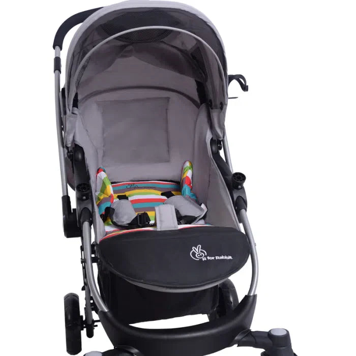 R for Rabbit Chocolate Ride Travel System Easy To Fold, Reversible Handle, Easy Attachment Of Infant Car Seat