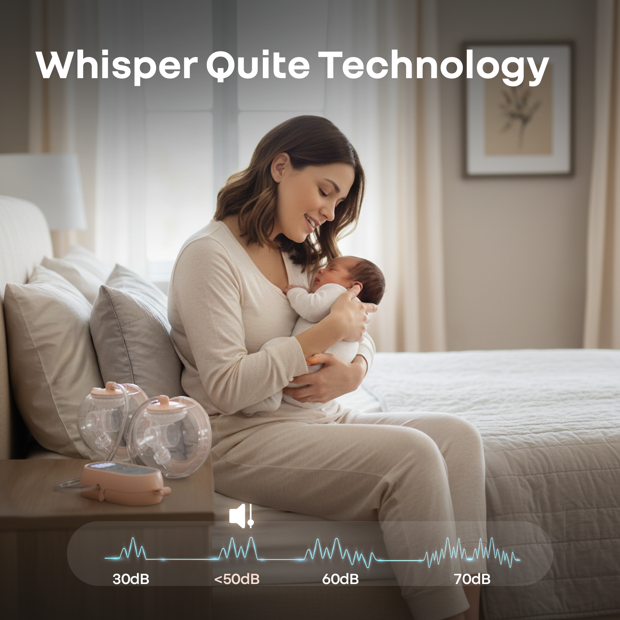 R for Rabbit Lactella Duo Smart Breast Pump for Modern Moms With 4 modes, 9 Levels & Anti-Backflow