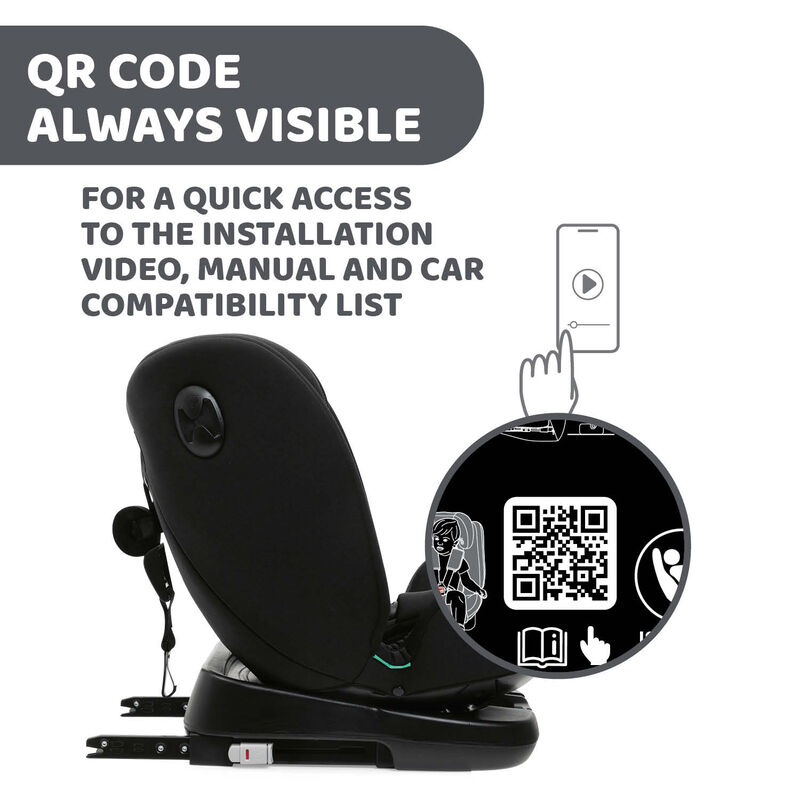 Chicco Unico Evo I-Size Black Car Seat