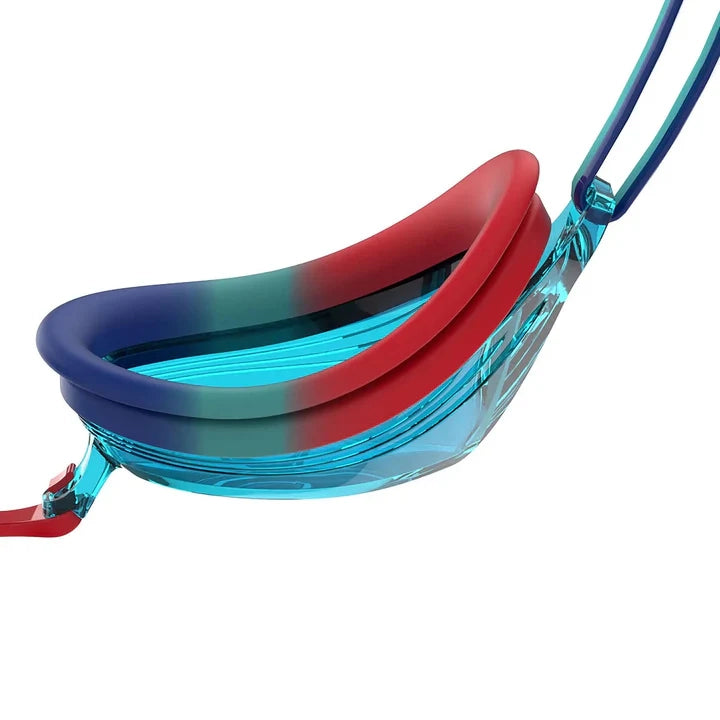 Speedo Unisex Junior Vengeance Tint-Lens Goggles - Blue & Red