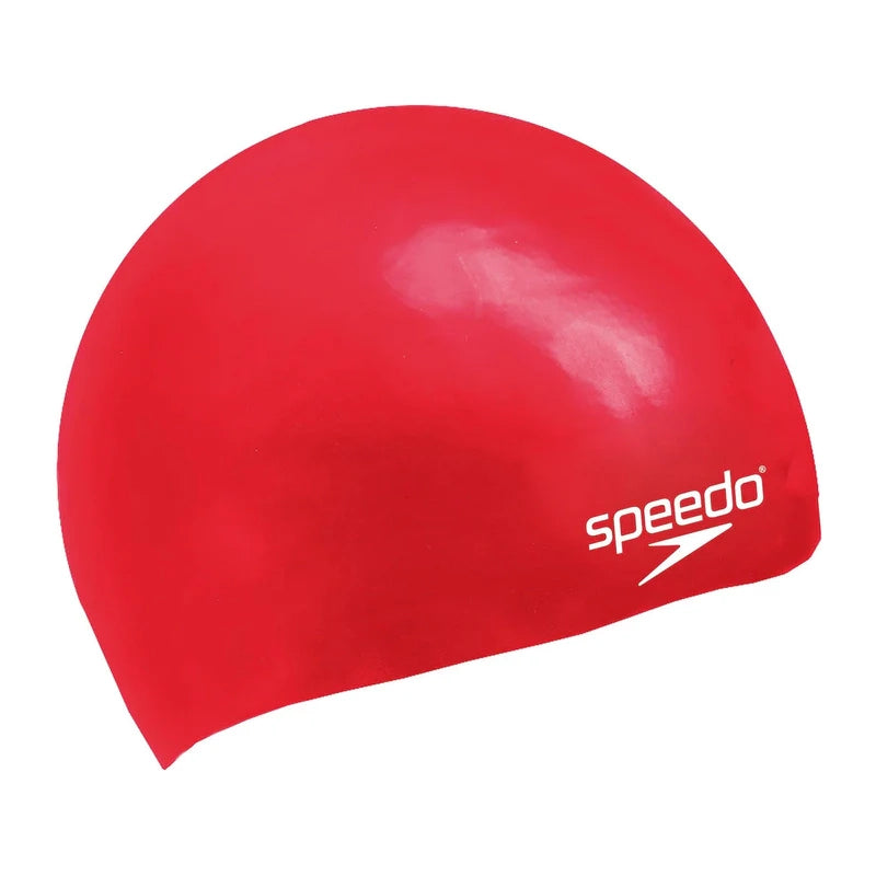 Speedo Unisex Kids Moulded Silicone Chlorine Resistant Swim Cap For Boys and Girls