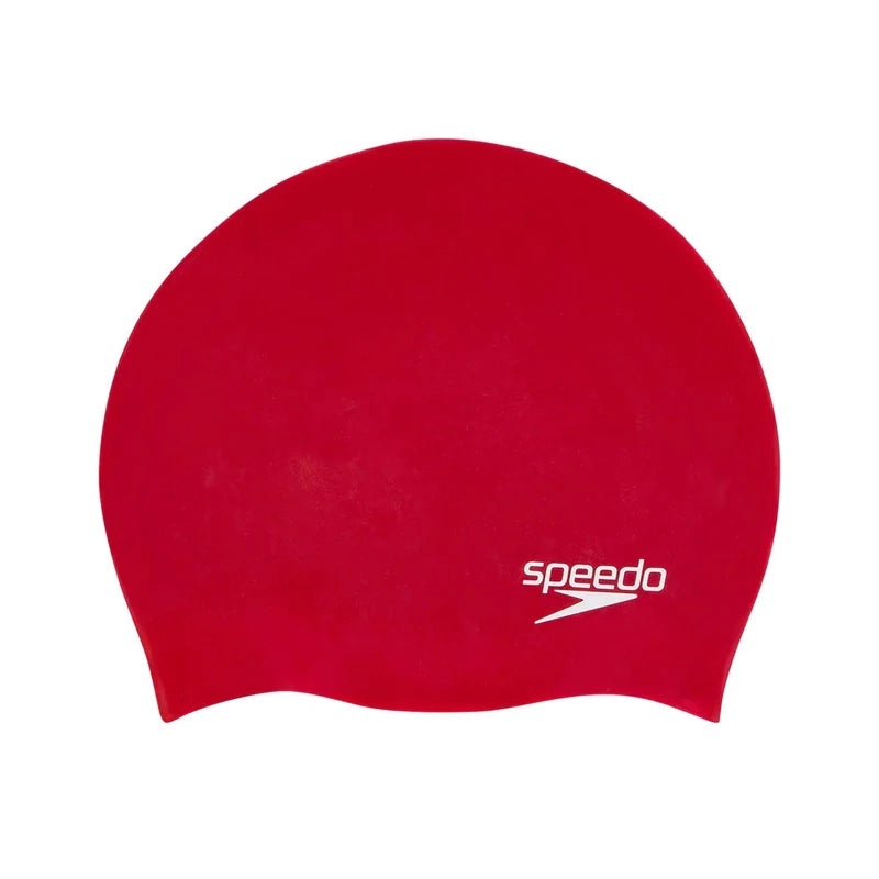 Speedo Unisex Kids Moulded Silicone Chlorine Resistant Swim Cap For Boys and Girls