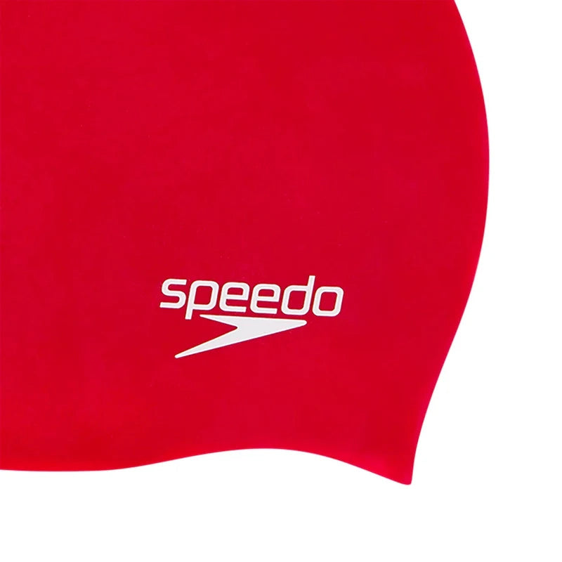 Speedo Unisex Kids Moulded Silicone Chlorine Resistant Swim Cap For Boys and Girls