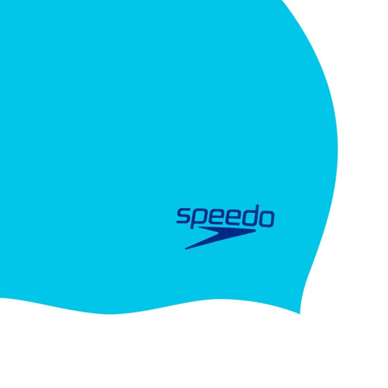 Speedo Unisex Kids Moulded Silicone Chlorine Resistant Swim Cap For Boys and Girls