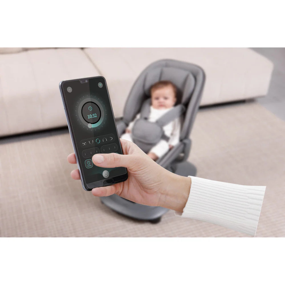 Mastela Deluxe Multi-Motion Baby Cradle Birth+ to 36M