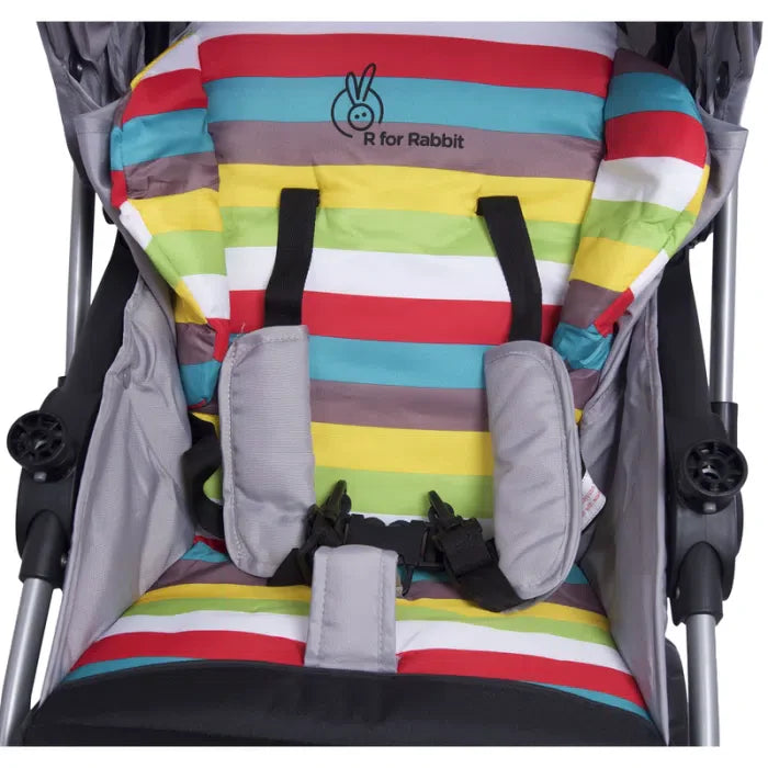 R for Rabbit Chocolate Ride Travel System Easy To Fold, Reversible Handle, Easy Attachment Of Infant Car Seat