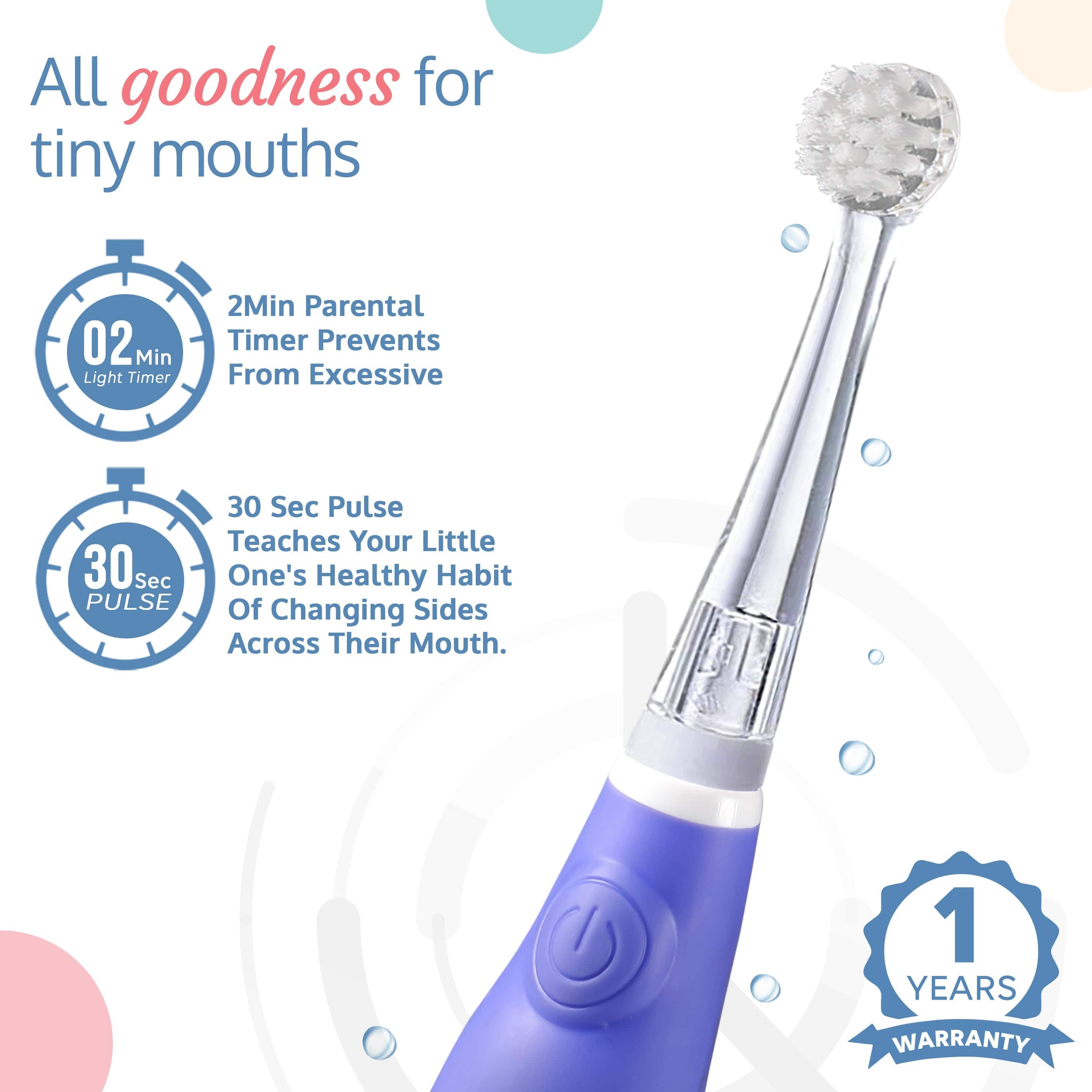 LuvLap Joy Baby Sonic Electric Toothbrush