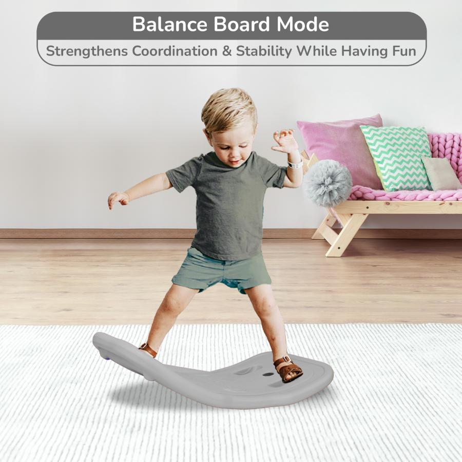 R for Rabbit Rock N Ride 3-in-1 Balance Board, Ride On & Rocker for Kids (1-4 Years)