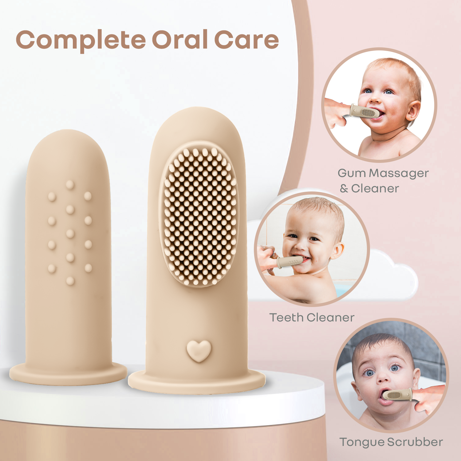 R for Rabbit Tiny Smiles Gummy Kids Toothbrush