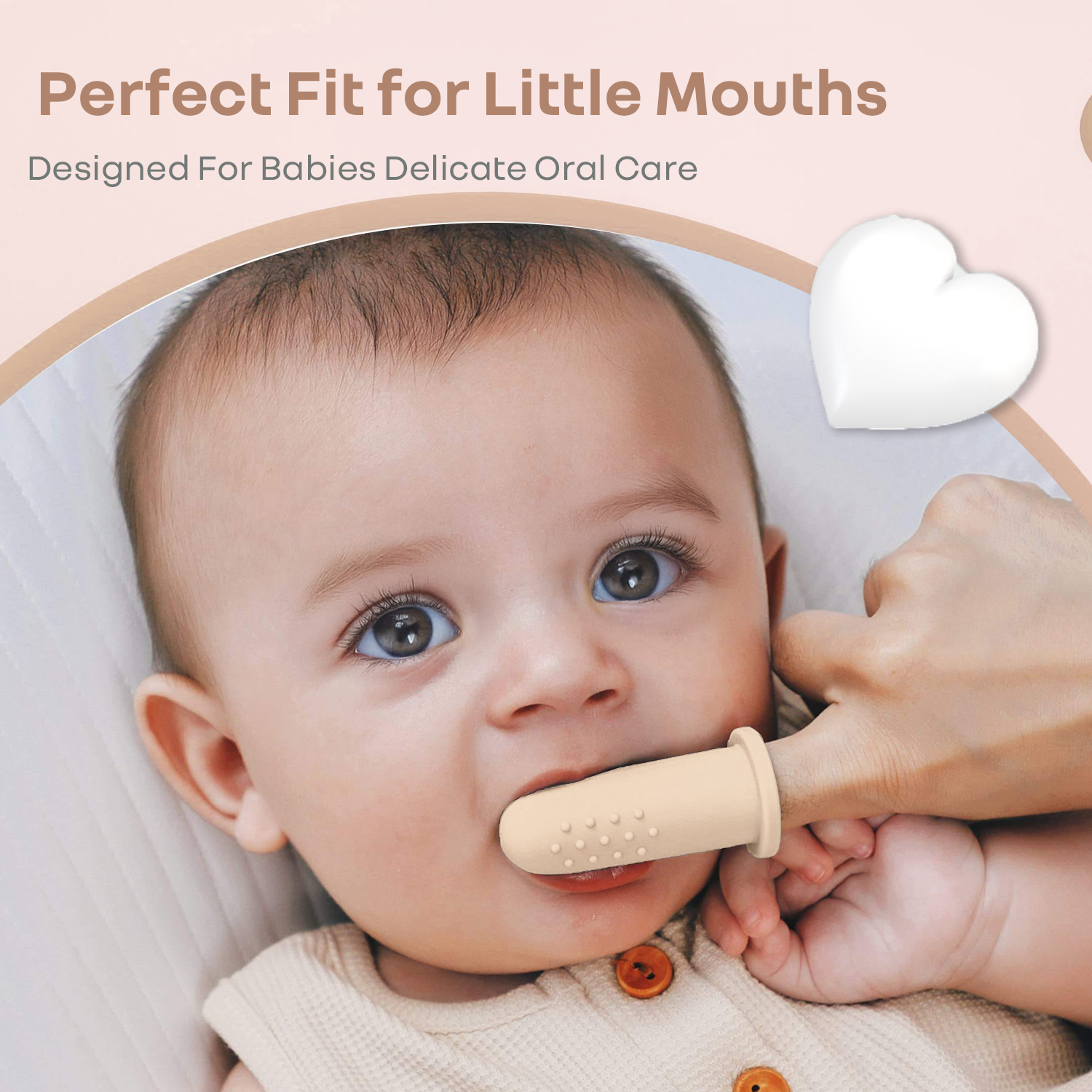 R for Rabbit Tiny Smiles Gummy Kids Toothbrush