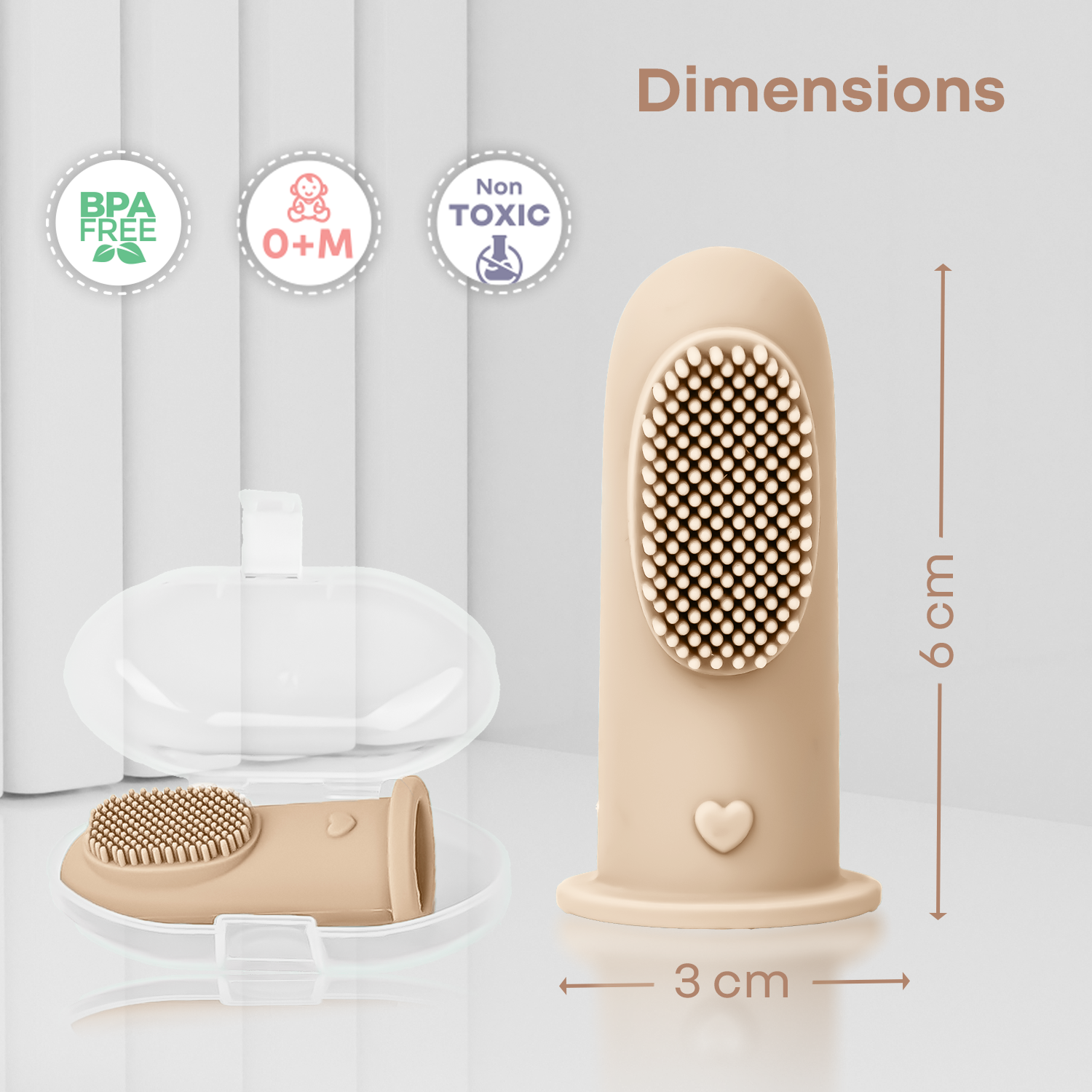 R for Rabbit Tiny Smiles Gummy Kids Toothbrush