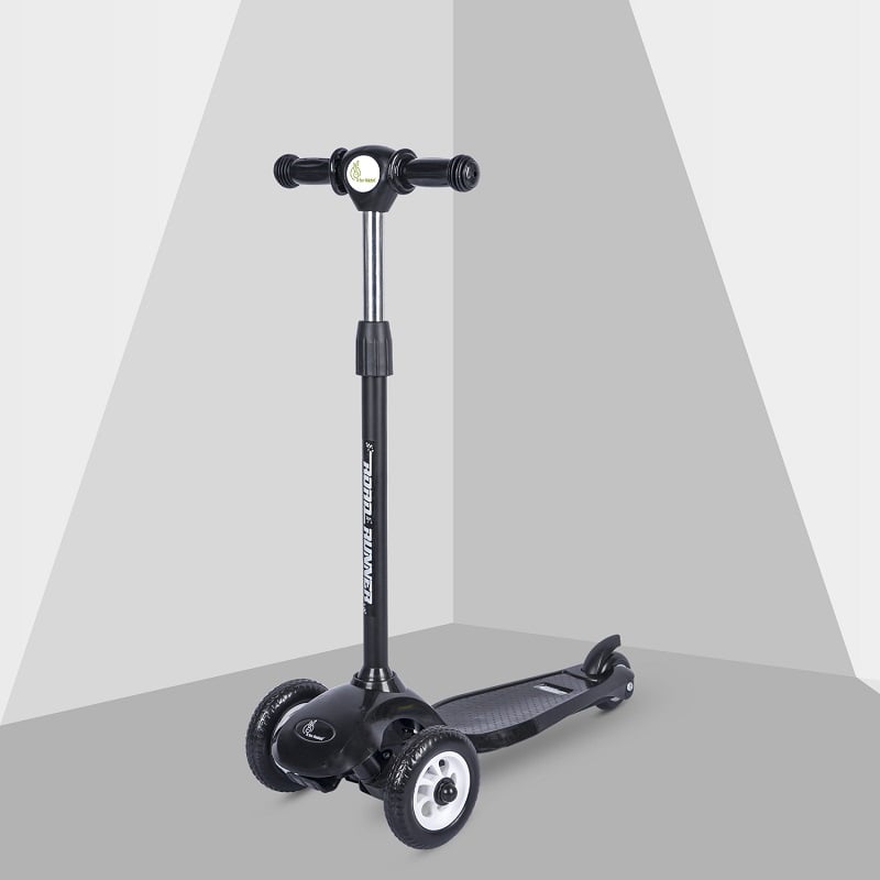 R for Rabbit Road Runner Junior Scooter - 3 Level Height Adjustment, Anti Slip Deck