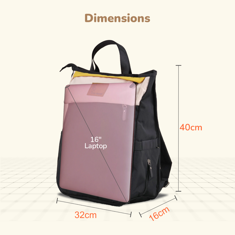 R for Rabbit Caramello Daisy 2-in-1 Multipurpose Diaper Bag for Parents