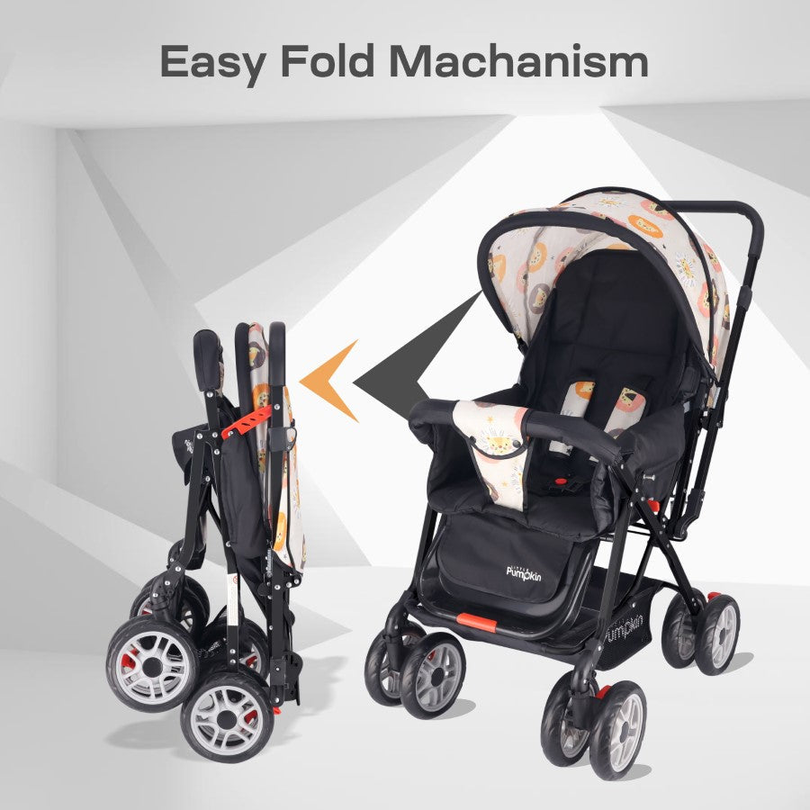 Kiddie Kingdom Baby Stroller With Personalized Name Plate