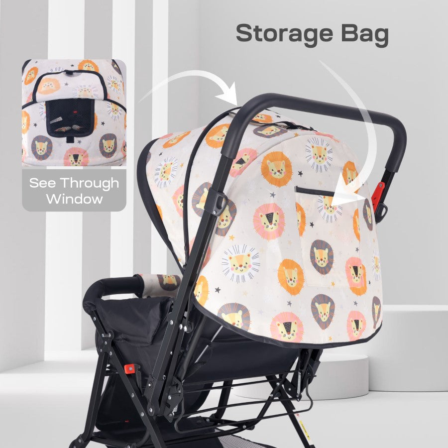 Kiddie Kingdom Baby Stroller With Personalized Name Plate
