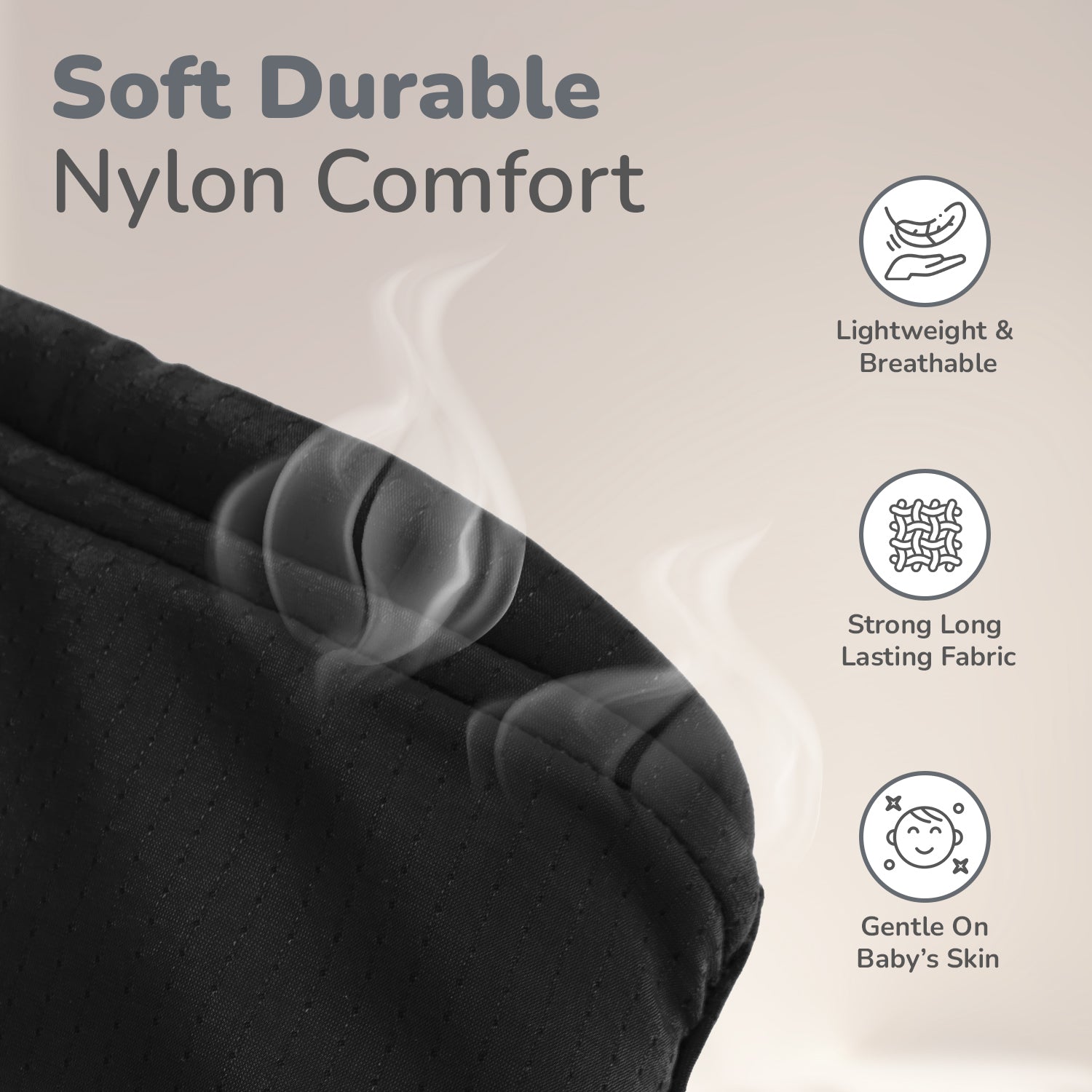 R for Rabbit Upsy Daisy Cozy Ergonomic 5-in-1 Hip Sit Baby Carrier for All-Day Comfort