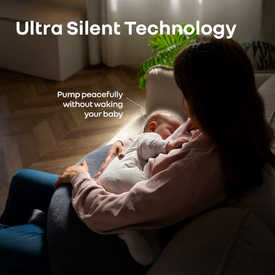 R for Rabbit First Feed Nexa Breast Pump for Moms - BPA-Free & Travel Friendly with 3 Modes & 9 Levels