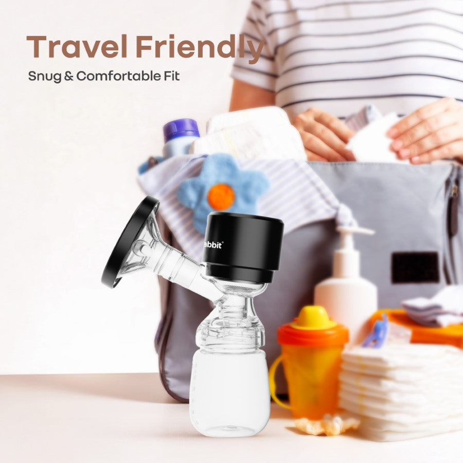 R for Rabbit First Feed Nexa Breast Pump for Moms - BPA-Free & Travel Friendly with 3 Modes & 9 Levels